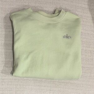 ALO Yoga Mint Crewneck Sweatshirt